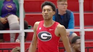 Georgia’s Christopher Morales Williams sets world record in indoor 400 meters at SEC Championships
